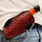 GENUINE LEATHER HAND CRAFTED BELT SHEATH HOLSTER FOR FIXED BLADE KNIFE 911