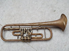 Very old rotary Bb trumpet 