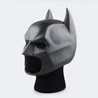 Cosplay Mask Halloween Batman The Dark Knight PVC Soft Party Helmet Props