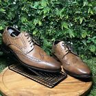 FLORSHEIM IMPERIAL Rucci Shoes Mens 12 Brown Leather Wingtip Dress Oxford 1615