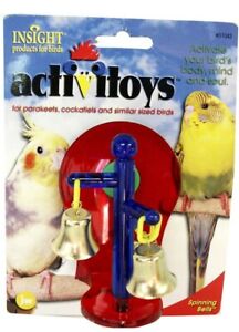 JW Pet ActiviToy Spinning Bells Assorted Bird Toy