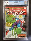 AMAZING SPIDER-MAN #128 CGC 7.5 1974 JOHN ROMITA WHITE PAGES VULTURE APPEARANCE