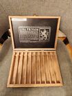 Liga Privada 10 Aniversario Toro Empty Wooden Cigar Box 11⅝x8½x1⅜