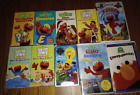 Sesame Street VHS Lot of 10~Elmo's World/Elmopalooza/Guessing Game +