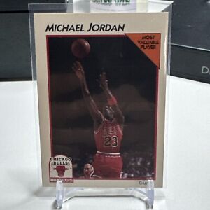 NBA Hoops 91-92 Michael Jordan #5 MVP Chicago Bulls