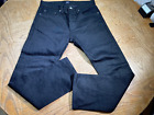 Gap 1969 Japanese Selvedge Denim 28X25 True Black Slim Straight Jeans MSRP $200