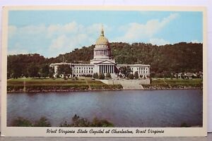 West Virginia WV Charleston State Capitol Postcard Old Vintage Card View Post PC