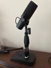 Shure SM7B Cardioid Dynamic Vocal  WITH GATOR FRAME WORKS STAND + BLUCOIL CABLE