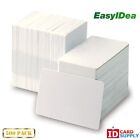 Pack of 500 White CR80 Standard Size PVC Cards | 30 mil Thickness by easyIDea
