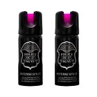 2 PACK Police Magnum pepper spray 2oz HP Safety Lock Defense Security Protection