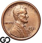 1921-S Lincoln Cent Wheat Penny, Better Date
