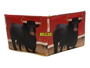Bull Printed Handcrafted BI-Fold wallet