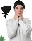 Headscarf Cap Casual Inner Hijab Hats Head Wraps For Women Casual Turban Hat