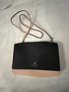 2 Kate Spade bags purse clutch pocketbook black and two toned