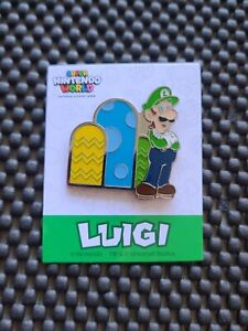 Super Nintendo World Mario pin badge Blind box Series Rare Promo USJ NES [Luigi]