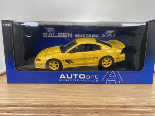 1/18 AUTOart 1997 Ford Saleen Mustang S351 Yellow Part # 72720 !