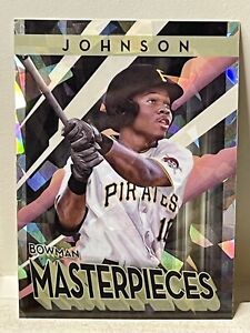 2022 Bowmans Best Termarr Johnson Masterpieces Atomic Refractor Pittsburgh