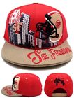 San Francisco New Leader Downtown Bay Area 49ers Red Gold Era Snapback Hat Cap