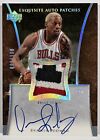 New Listing2004-05 Upper Deck UD Exquisite Collection Auto Patches Dennis Rodman /100 AP-RO
