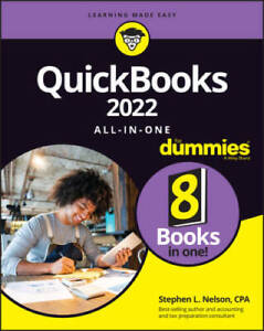 QuickBooks 2022 All-in-One For Dummies (For Dummies (ComputerTech)) - GOOD