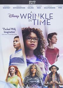 A Wrinkle in Time (Disney DVD, 2018) - NEW - Free Shipping