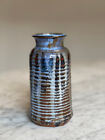 New ListingBeautiful Studio Ceramic Pot Vase Blue Brown Glaze