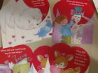 Vintage Lot of 8 Kids Current Brand Valentine's Cards Unused