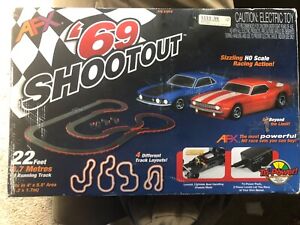 Tomy AFX ‘69 Shootout Slot Car Race Set P/N 21015- No CARS included.