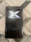 New ListingX2: X-Men United VHS 2003 FYC Awards Screener For Your Consideration