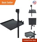 Versatile Utility Microphone Stand Clamp-On Shelf - 9