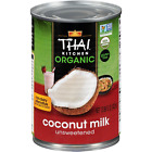 Thai Kitchen Organic Unsweetened Coconut Milk 13.66 fl oz (Pack of 12)