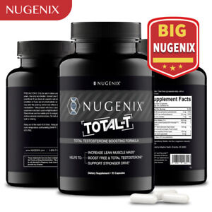 NUGENIX TOTAL-T Capsules -Testosterone Booster for Men, Energy & Endurance 90pcs
