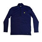 The Masters Golf Pullover 1/4 Zip Men’s Size M Navy Blue Long Sleeve OGIO