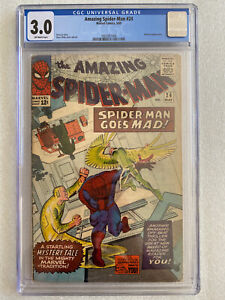 Amazing Spider-Man #24 CGC 3.0 1965 - Mysterio appearance
