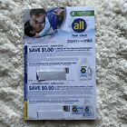 All Clear Laundry Detergent Fabric Softener Dryer Sheets Coupons