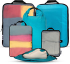 Cubes for Packing Compression - Set of 6 Compression Packing Cubes Organizer Bag