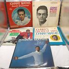 Lot of 5 Vintage Johnny Mathis Vinyl Records 2 Christmas Greatest Hits 2 LPs