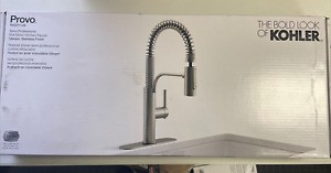 Kohler R43211-VS Provo Semi-Pro Pulldown Kitchen Faucet-Vibrant Stainless Finish