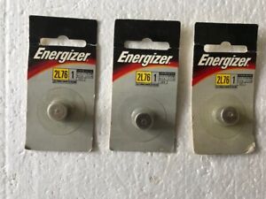 New Energizer 2L76 2L76BP 1/3N CR1-3N DL1/3N K58L 3V Lithium Battery, Lot of 3