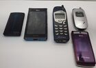 Vintage Old Cell SMART Phones Parts Restore UNTESTED Nokia Kyocera (lg.(3)