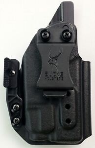 IWB Kydex Holster for GLOCK 19 & 23 TLR-7 A + Concealment Claw *Bucks Holsters*