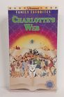 Charlotte's Web VHS VCR Animated Vintage Paramount Pictures Factory Sealed