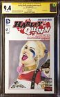 HARLEY QUINN / 9.4 CGC OA ORIGINAL SKETCH COMIC COVER 1/1 SCOTT RORIE ART