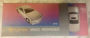 Kinyo Silver Car AW600A VHS Video Cassette Tape Rewinder VCR Auto Soft Eject NEW
