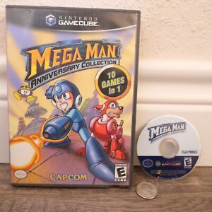 Mega Man Anniversary Collection (Nintendo GameCube, 2004) Tested - No Manual