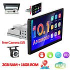 Android 10 1 DIN Rotatable 10'' Touch Screen Car Stereo Radio GPS Wifi 16GB+CAM