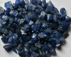 Natural Blue Sapphire Beautiful 250.00 Ct. Specimen Rough Loose Gemstones Lots