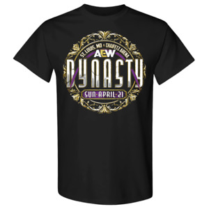 AEW DYNASTY EVENT TEE AEW Official T-Shirt