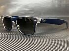 RAY BAN RB2132 605371 Blue Square 52 mm Unisex Sunglasses