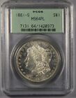 1881-S Morgan Silver Dollar PCGS MS64 PL Proof-like $1